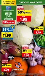 Gazetka promocyjna Lidl - GAZETKA - Gazetka - ważna od 12.10 do 12.10.2024 - strona 24 - produkty: Warzywa, Ser, Czosnek, Rukola, Owoce, Chleb, Mango