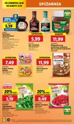 Gazetka promocyjna Lidl - GAZETKA - Gazetka - ważna od 12.10 do 12.10.2024 - strona 40 - produkty: Sos, Ser, Por, Morela, Konfitura, Maliny, Pudliszki, Woda, Kakao, Danie gotowe, Fa