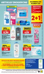 Gazetka promocyjna Lidl - GAZETKA - Gazetka - ważna od 12.10 do 12.10.2024 - strona 51 - produkty: Gra, Balsam do ciała, Tampony, Dove, Mola, O.B., Fa