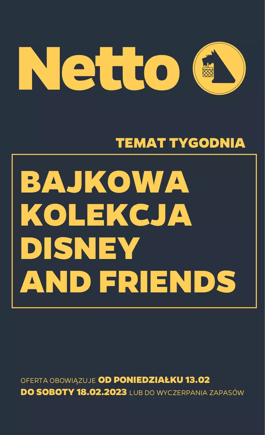 Gazetka promocyjna Netto - Akcesoria i dodatki - ważna 13.02 do 18.02.2023 - strona 1 - produkty: Disney