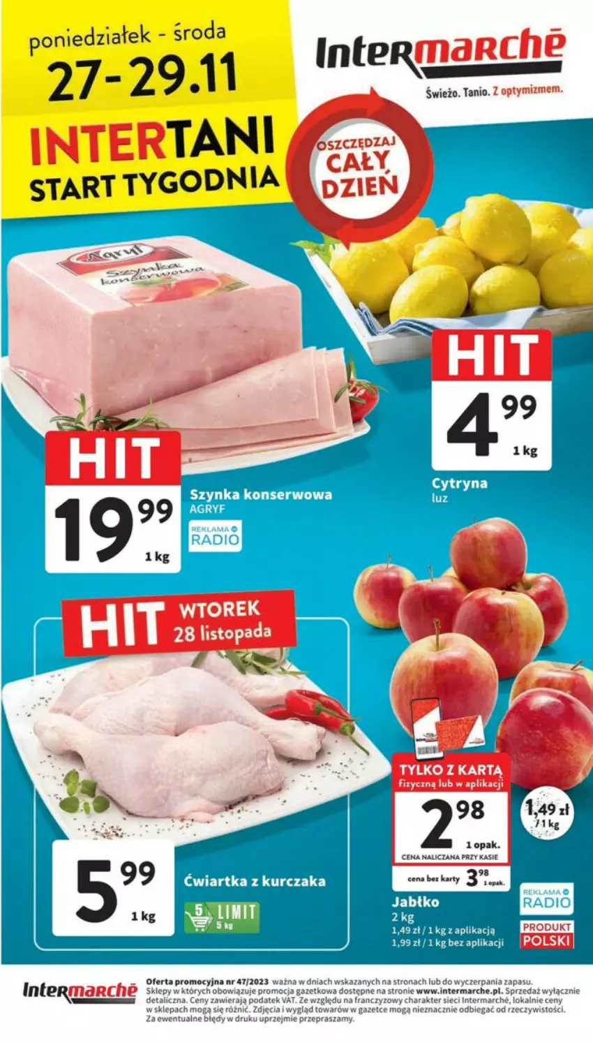 Gazetka promocyjna Intermarche - ważna 23.11 do 29.11.2023 - strona 39 - produkty: Kurczak, Tran