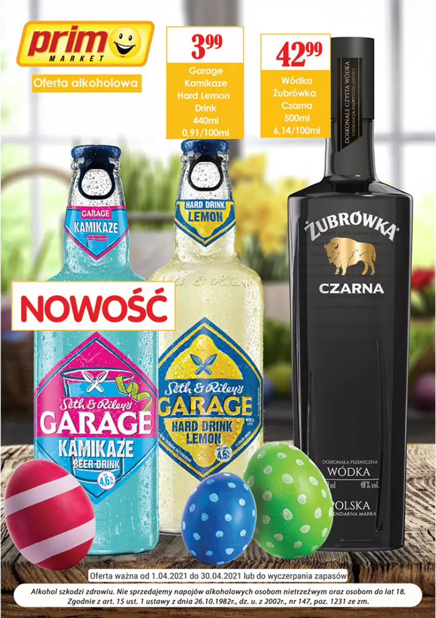 Gazetka promocyjna Prim Market - Gazetka - ważna 01.04 do 30.04.2021 - strona 1