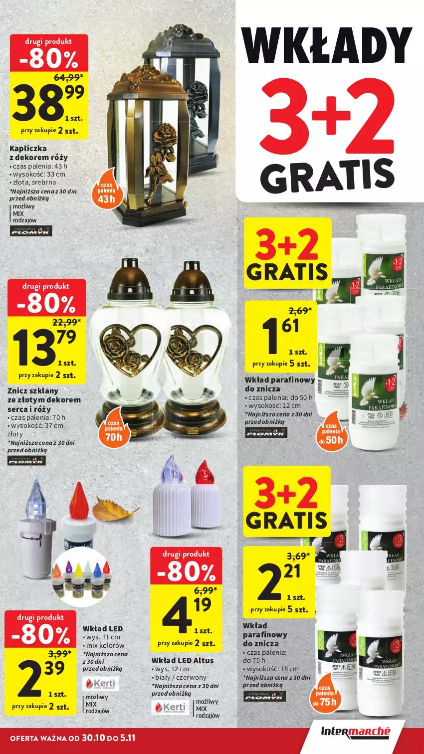 Gazetka promocyjna Intermarche - Gazetka Intermarche - ważna 30.10 do 05.11.2025 - strona 3 - produkty: Gra, Ser, Sok, Znicz