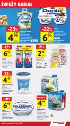 Gazetka promocyjna Intermarche - Gazetka Intermarche - Gazetka - ważna od 05.11 do 05.11.2025 - strona 29 - produkty: Jogurt naturalny, Ser, Gin, Gra, Danone, Jogurt, Serek, Serek twarogowy, Bakoma, Mleko zagęszczone, Danio, Jogurt pitny, Almette, Philadelphia, Mleko