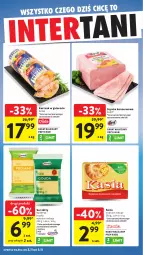 Gazetka promocyjna Intermarche - Gazetka Intermarche - Gazetka - ważna od 05.11 do 05.11.2025 - strona 42 - produkty: Kurczak, Ser, Gry, Szynka konserwowa, Duda, Szynka, Gala, Kasia