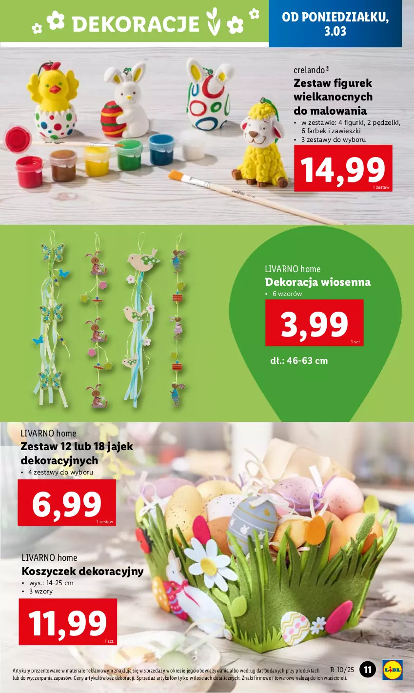 Gazetka promocyjna Lidl - GAZETKA - ważna 03.03 do 08.03.2025 - strona 11 - produkty: Fa, Ivar, Kosz, Zawieszki