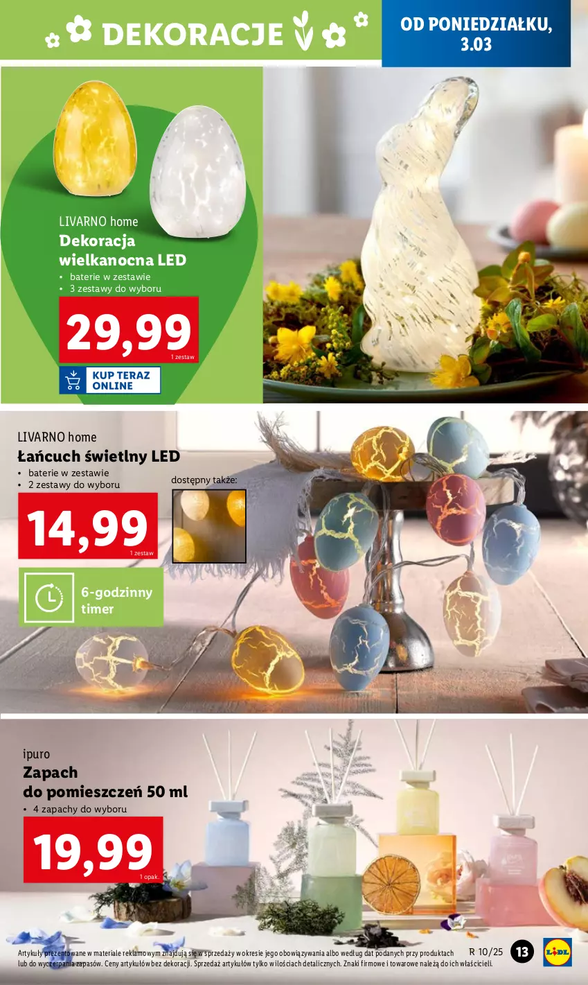 Gazetka promocyjna Lidl - GAZETKA - ważna 03.03 do 08.03.2025 - strona 13 - produkty: Ivar, Pur