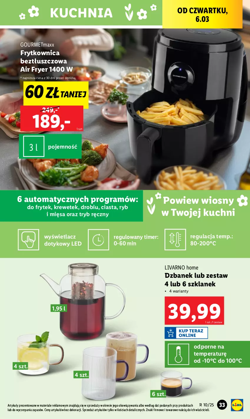 Gazetka promocyjna Lidl - GAZETKA - ważna 03.03 do 08.03.2025 - strona 33 - produkty: Dzbanek, Gra, Ivar, Kuchnia, Por