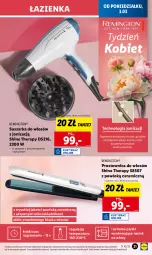 Gazetka promocyjna Lidl - GAZETKA - Gazetka - ważna od 08.03 do 08.03.2025 - strona 21 - produkty: Sok, Remington, Prostownica do włosów, Suszarka