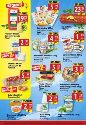 Gazetka promocyjna  - Gazetka - ważna od 30.01 do 30.01.2024 - strona 4 - produkty: Jogurt naturalny, Ser, BIC, Smakowita, Danone, Zott, Jaja, Jogurt, Robico, Margaryna, Hochland, Danio, POLMLEK, Gouda, Masło, Kefir, Almette, Mleko