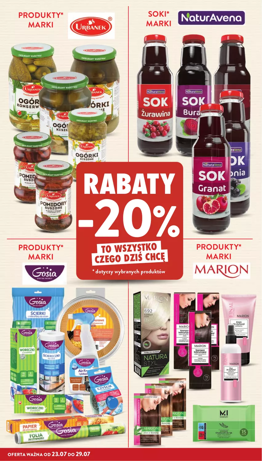 Gazetka promocyjna Intermarche - Gazetka Intermarche - ważna 23.07 do 29.07.2026 - strona 6 - produkty: Sok