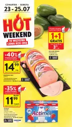 Gazetka promocyjna Intermarche - Gazetka Intermarche - Gazetka - ważna od 29.07 do 29.07.2026 - strona 2 - produkty: Polędwica, Gra, Danone, Pekpol, Actimel, Avocado