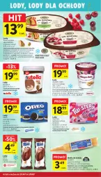 Gazetka promocyjna Intermarche - Gazetka Intermarche - Gazetka - ważna od 29.07 do 29.07.2026 - strona 22 - produkty: Nutella, Sos, Ser, Por, Zott, Brit, Jogurt, Wafle do lodów, Wafle, Tarta, Lody, Czekolada, Deser, Oreo, Brownie, Monte, LG