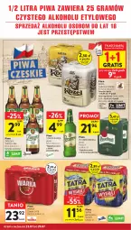 Gazetka promocyjna Intermarche - Gazetka Intermarche - Gazetka - ważna od 29.07 do 29.07.2026 - strona 30 - produkty: Piwa, Piwo, Gra, Warka, Tatra, Pilsner Urquell, Kozel