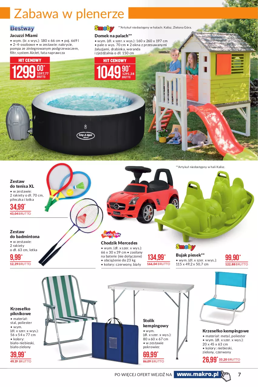 Gazetka promocyjna Makro - [Oferta promocyjna] Artykuły przemysłowe - ważna 04.05 do 17.05.2021 - strona 7 - produkty: Chodzik, Inka, Podgrzewacze, Pokrowiec, Silan, Stolik