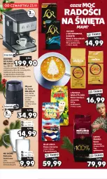 Gazetka promocyjna Kaufland - Kaufland - Gazetka - ważna od 24.12 do 24.12.2023 - strona 14 - produkty: Młynek do kawy, BIC, Kawa ziarnista, Młynek, Kawa mielona, Kawa, Szklanka, Lavazza, Jacobs, Herbata, Mleko