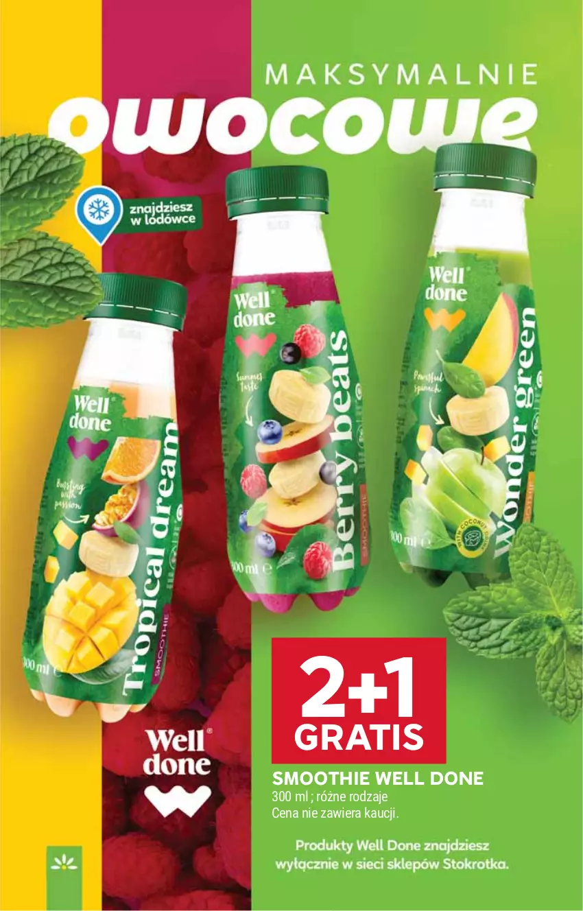 Gazetka promocyjna Stokrotka - Supermarket - ważna 16.04 do 22.04.2026 - strona 30 - produkty: Gra, Smoothie