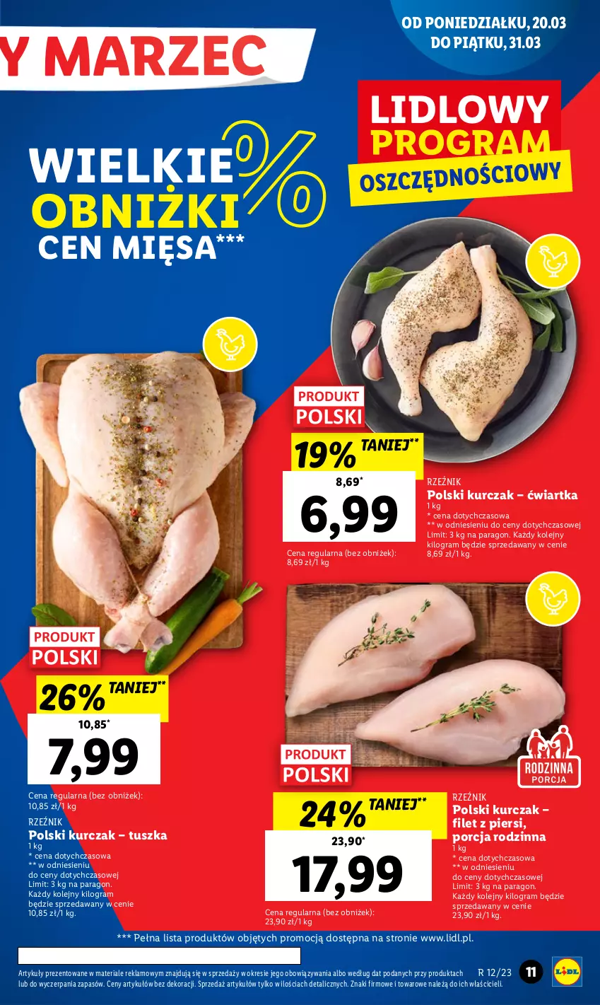 Gazetka promocyjna Lidl - GAZETKA - ważna 20.03 do 22.03.2023 - strona 11 - produkty: Gra, Kurczak, Olej, Por, Tusz