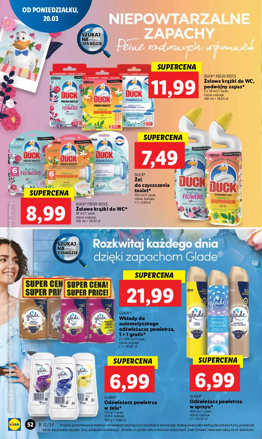 Gazetka promocyjna Lidl - GAZETKA - ważna 20.03 do 22.03.2023 - strona 60 - produkty: Duck, Gra, Odświeżacz powietrza