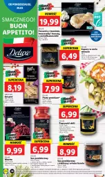 Gazetka promocyjna Lidl - GAZETKA - Gazetka - ważna od 22.03 do 22.03.2023 - strona 42 - produkty: Sos, Ser, Kapary, Focaccia, Grissini, Sos pomidorowy, Ricotta, Pesto, Buraki, Orka