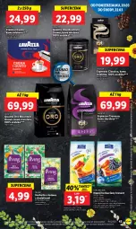 Gazetka promocyjna Lidl - GAZETKA - Gazetka - ważna od 22.03 do 22.03.2023 - strona 49 - produkty: Torebka, Kawa ziarnista, Kawa mielona, Kawa, Lavazza, Irving, Napój