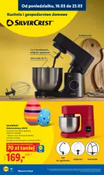 Gazetka promocyjna Lidl - Oferta ważna od 16.03 - Gazetka - ważna od 21.03 do 21.03.2026 - strona 12 - produkty: Silvercrest, Kuchnia, Mieszadło, Robot