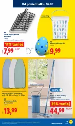 Gazetka promocyjna Lidl - Oferta ważna od 16.03 - Gazetka - ważna od 21.03 do 21.03.2026 - strona 19 - produkty: Pokrowiec na deskę, Wieszak, Wiadro, Pokrowiec