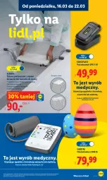 Gazetka promocyjna Lidl - Oferta ważna od 16.03 - Gazetka - ważna od 21.03 do 21.03.2026 - strona 23 - produkty: Ciśnieniomierz, Top, Sok, Pulsoksymetr, Taboret
