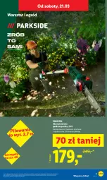 Gazetka promocyjna Lidl - Oferta ważna od 16.03 - Gazetka - ważna od 21.03 do 21.03.2026 - strona 5 - produkty: Parkside, Warka, Ogród, Akumulator