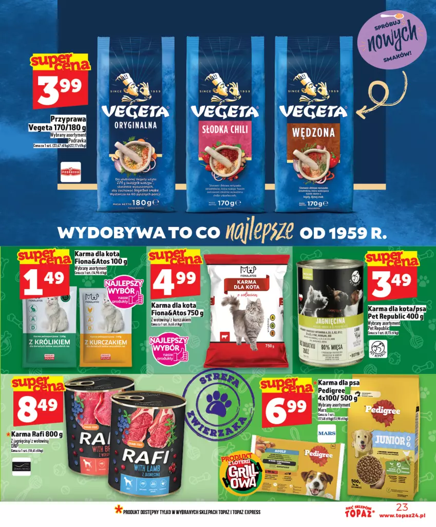 Gazetka promocyjna Topaz - Gazetka - ważna 30.04 do 06.05.2026 - strona 23 - produkty: Kurczak, Ser, Top
