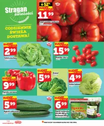 Gazetka promocyjna Topaz - Gazetka - Gazetka - ważna od 06.05 do 06.05.2026 - strona 10 - produkty: Top, Sałata masłowa, Sałata lodowa, Papryka czerwona, Papryka, Sałat, Masło, Pomidor malinowy