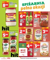Gazetka promocyjna Topaz - Gazetka - Gazetka - ważna od 06.05 do 06.05.2026 - strona 18 - produkty: Majonez, Dawtona, Kujawski, Top, Sos, Ser, Ryż, Kuchnia, Pasztet, Podlaski, Mąka, Basia, Cenos, Pudliszki, Mąka pszenna, Oleo, Olej, Heinz, Ryż biały, Kukurydza, Danie gotowe