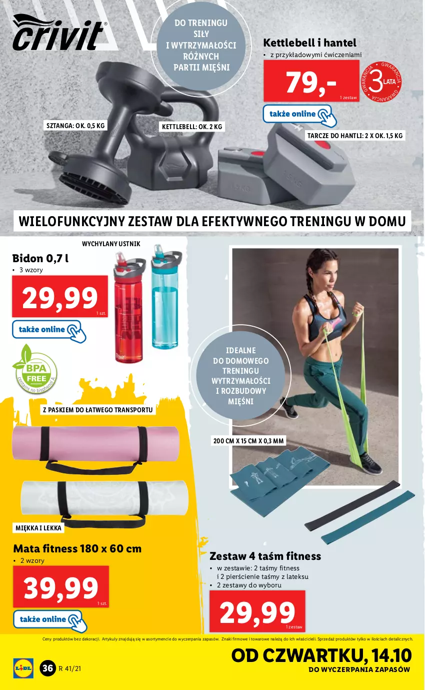 Gazetka promocyjna Lidl - GAZETKA - ważna 11.10 do 17.10.2021 - strona 36 - produkty: Bell, Por, Sport, Tran, Ustnik