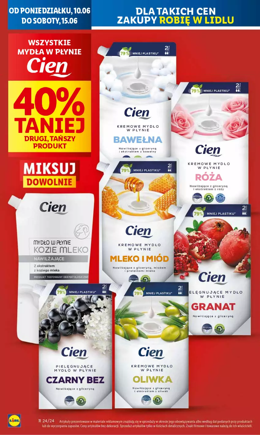 Gazetka promocyjna Lidl - GAZETKA - ważna 10.06 do 12.06.2024 - strona 12 - produkty: Miód, Mleko, Mydło, Mydło w płynie, Róża, Wełna