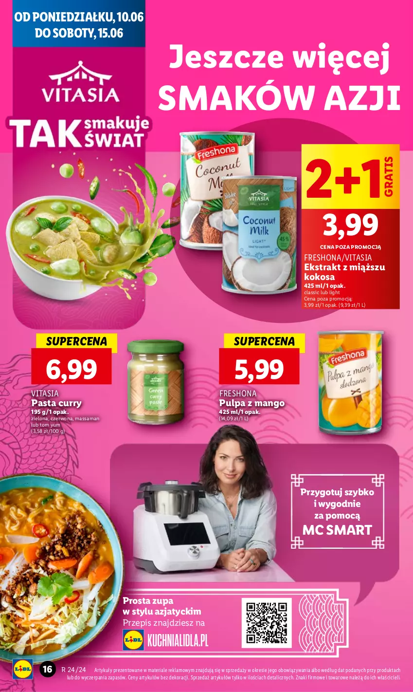 Gazetka promocyjna Lidl - GAZETKA - ważna 10.06 do 12.06.2024 - strona 20 - produkty: Gra, Kokos, Mango, Zupa