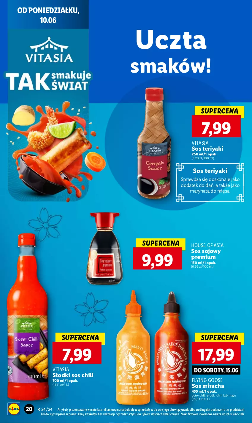 Gazetka promocyjna Lidl - GAZETKA - ważna 10.06 do 12.06.2024 - strona 24 - produkty: House of Asia, Sos, Sos sojowy