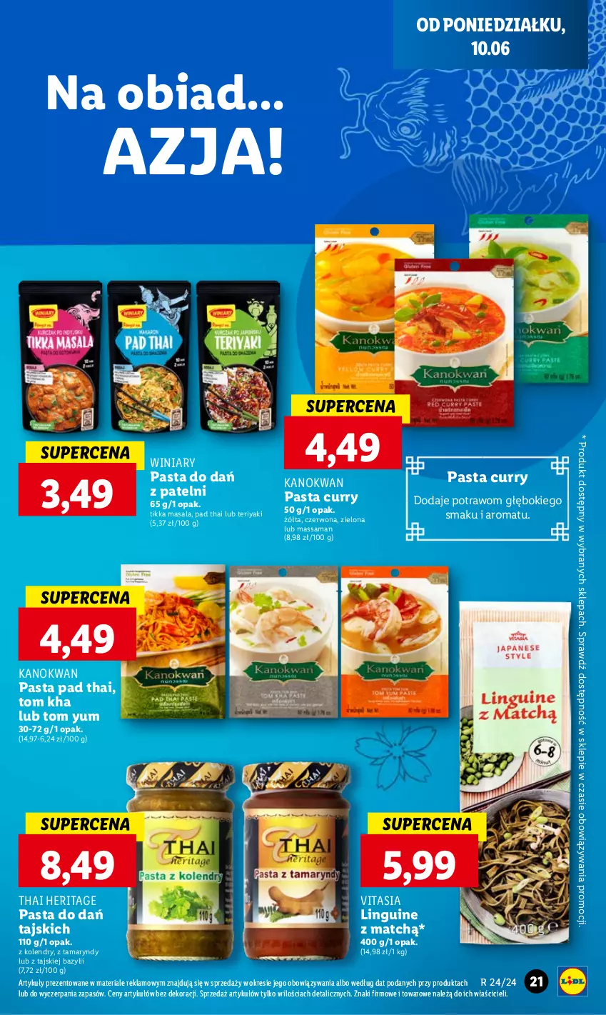 Gazetka promocyjna Lidl - GAZETKA - ważna 10.06 do 12.06.2024 - strona 25 - produkty: Bazyl, Winiary