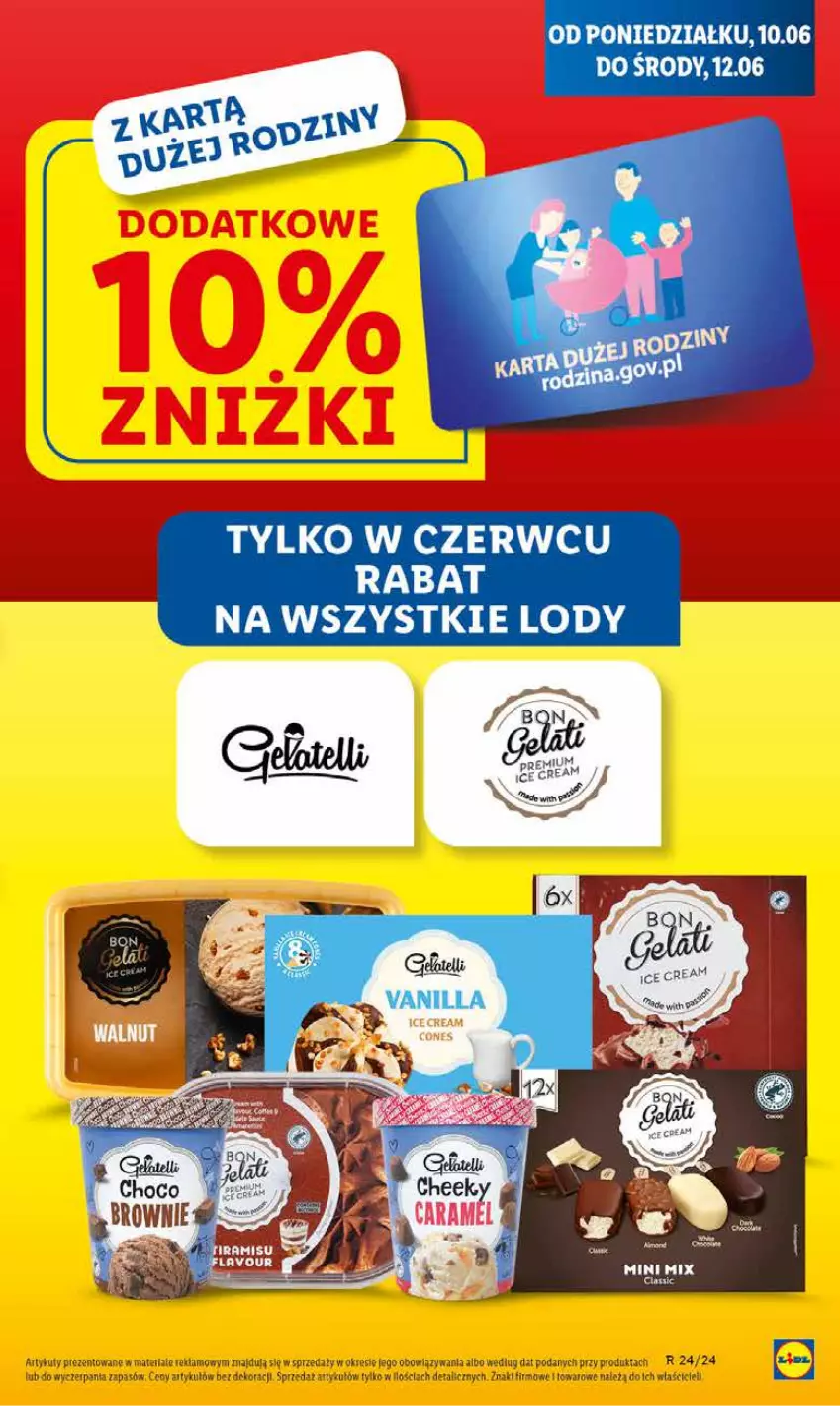 Gazetka promocyjna Lidl - GAZETKA - ważna 10.06 do 12.06.2024 - strona 41 - produkty: Lody