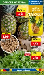 Gazetka promocyjna Lidl - GAZETKA - Gazetka - ważna od 12.06 do 12.06.2024 - strona 17 - produkty: Warzywa, Grzyby, Kolendra, Ananas, Owoce, Imbir