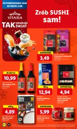 Gazetka promocyjna Lidl - GAZETKA - Gazetka - ważna od 12.06 do 12.06.2024 - strona 18 - produkty: Ryż do sushi, Sos, Ryż, Kuchnia, House of Asia, Sos sojowy, Przyprawy, Sushi, Imbir, LG