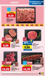 Gazetka promocyjna Lidl - GAZETKA - Gazetka - ważna od 12.06 do 12.06.2024 - strona 35 - produkty: Piec, Mięso mielone z szynki, Mięso mielone, Sos, Burger, Wołowina, Mięso