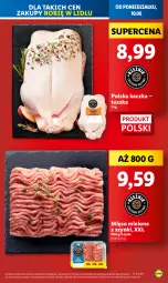 Gazetka promocyjna Lidl - GAZETKA - Gazetka - ważna od 12.06 do 12.06.2024 - strona 7 - produkty: Mięso mielone z szynki, Mięso mielone, Kaczka, Tusz, Mięso