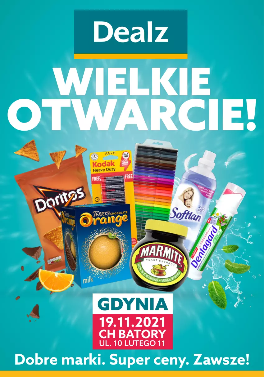 Gazetka promocyjna Dealz - Gazetka na otwarcie - Gdynia - ważna 19.11 do 03.12.2021 - strona 1