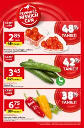 Gazetka promocyjna Auchan - Gazetka CENY W DÓŁ Hipermarket Auchan - Gazetka - ważna od 08.01 do 08.01.2025 - strona 4 - produkty: Papryka słodka, Papryka, Ogórek, Pomidory