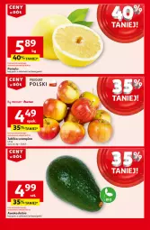 Gazetka promocyjna Auchan - Gazetka CENY W DÓŁ Hipermarket Auchan - Gazetka - ważna od 08.01 do 08.01.2025 - strona 5 - produkty: Szampion, Pomelo, Jabłka