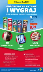 Gazetka promocyjna Lidl - GAZETKA - Gazetka - ważna od 27.09 do 27.09.2025 - strona 33 - produkty: Pringles