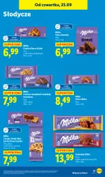Gazetka promocyjna Lidl - GAZETKA - Gazetka - ważna od 27.09 do 27.09.2025 - strona 35 - produkty: Ciastka, Sati, Kawa, Czekolada, Brownie, Milka