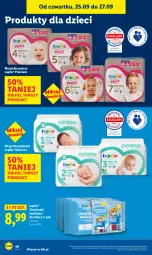 Gazetka promocyjna Lidl - GAZETKA - Gazetka - ważna od 27.09 do 27.09.2025 - strona 44 - produkty: Chusteczki, Dzieci