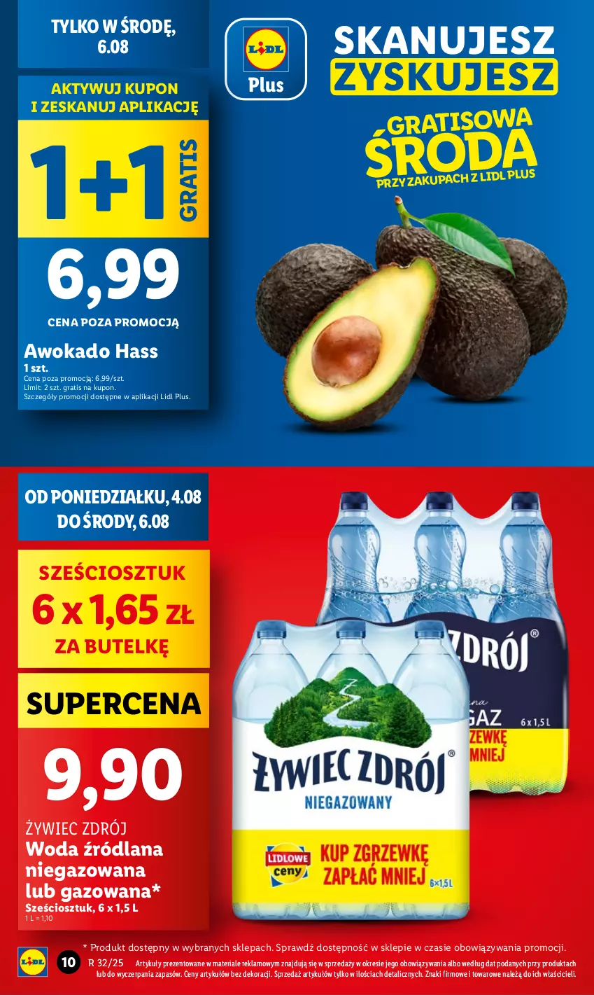 Gazetka promocyjna Lidl - GAZETKA - ważna 04.08 do 06.08.2025 - strona 10 - produkty: Gra, LANA, Woda