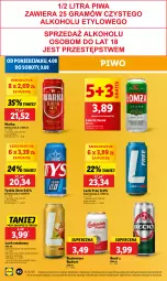 Gazetka promocyjna Lidl - GAZETKA - Gazetka - ważna od 06.08 do 06.08.2025 - strona 48 - produkty: Piwo, Ser, Gra, Tyskie, Warka, Pomelo